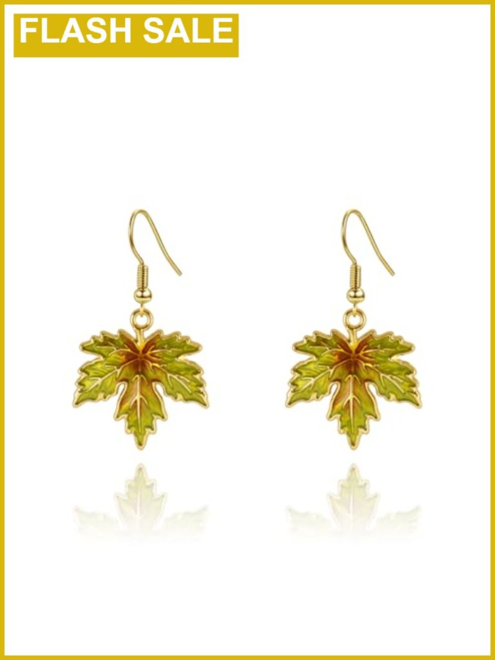 Thanksgiving Maple Leaf & Turkey Drop Dangle Earrings Fall Holiday Jewelry